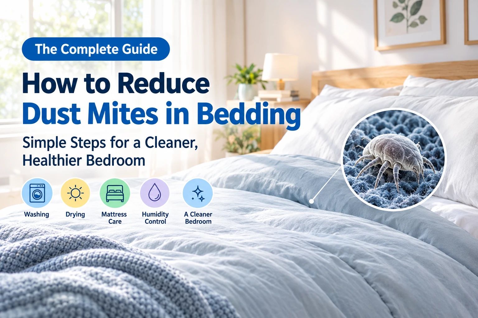 How to Reduce Dust Mites in Bedding: The Complete Guide
